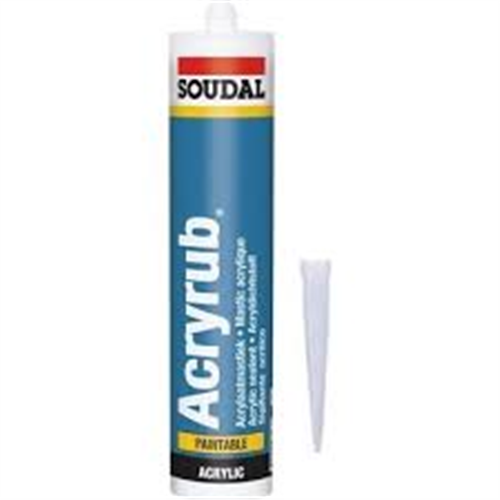 SOUDAL SİLİKONİZE MASTİK KAHVE 500 GR